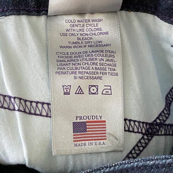 NYDJ Not Your Daughter's Jeans Faux Leather Accent Back Pockets Size 4 NWT NEW - Picture 10 of 13